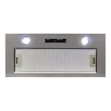 electriQ 70cm Canopy Cooker Hood in Silver