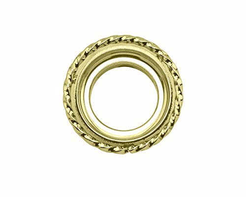 Alta Bicycle Lowrider Single Square Twisted Headset Cup (Gold)