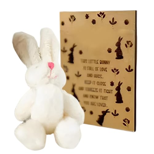 Generico Plush Bunny Kids Toy - Small Cartoon Bunny Party Bombons Candy Card | Tarjeta De Juguetes Para Niños | Pequeña Fiesta De Conejito De Dibujos Animados Tarjeta De Cartoon, Peluche De Pascua Generico Plush Bunny Kids Toy - Small Cartoon Bunny Party Bombons Candy Card | Tarjeta De Juguetes Para Niños | Pequeña Fiesta De Conejito De Dibujos Animados Tarjeta De Cartoon, Peluche De Pascua