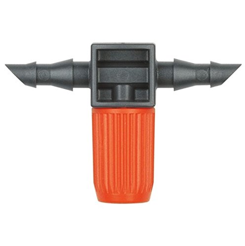 Gardena G1392-26 Gotero lineal regulable Micro-Dip Blister 10 unidades + aguja de limpieza + 1 tapón. Conexión Classic, Estándar