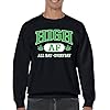 Tee Hunt High AF All Day Everyday Sweatshirt Cannabis Leaf Stoner Funny Pot Hippie Vibe