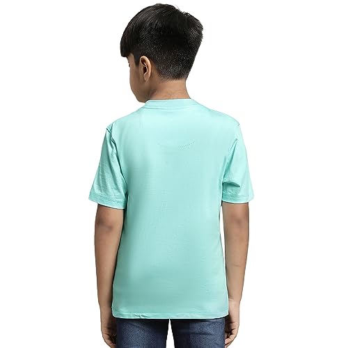 Image of Kidsville Spiderman Printed Regular Fit Orange Cotton Boy's T-Shirt