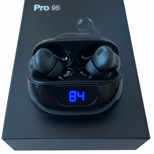 1 TO 1 MARKET Auriculares inalambricos Bluetooth 5.4.Cascos inalambricos. Estero. 40H.Cancelación Ruido.Pantalla LED. Alta Fidelidad. Carga rapida en Tiempo Real. USB-C. Distancia 33Metros.