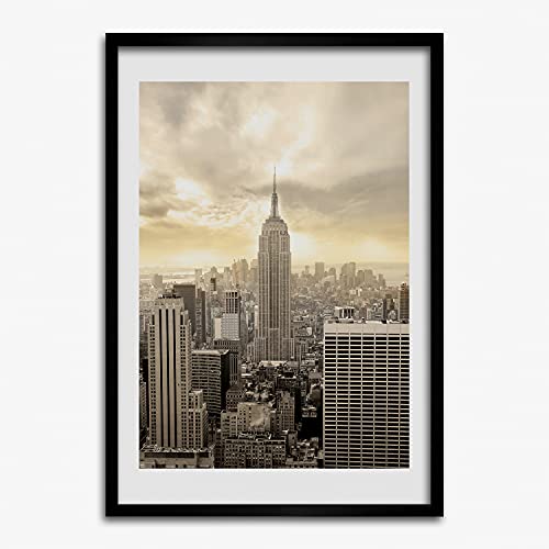 Cadre photo 50x70 cm Manhattan pour habiller un mur vide