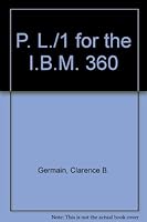 P. L./1 for the I.B.M. 360 0136765858 Book Cover
