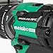Metabo HPT 18V MultiVolt™ Cordless 1/2-Inch Hammer Drill | Tool Only - No Battery | Reactive Force Control | Highest Power in its Class | DV18DCQ4