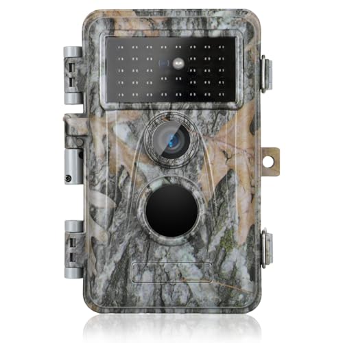 Trail Camera 64MP with Night Vision and Waterproof
