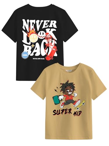 Image of Dagcros Half Sleeve Round Neck Cotton Tshirt for Boys
