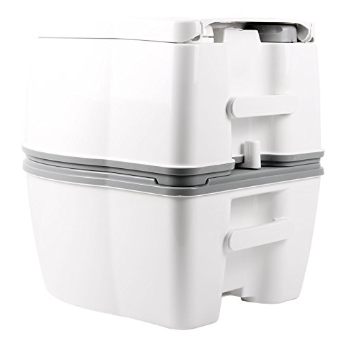 Image of Thetford 92305 Porta Potti 565P Excellence Portable Toilet (Manual), 448 x 388 x 450 mm, White