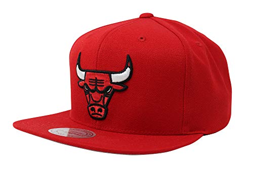 Mitchell & Ness Chicago Bulls Team Ground Snapback Adjustable Cap #TOP3