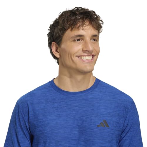 adidas Herren Workout Essentials Flex Shirt, Team royal Blue Mel, L – Ansicht 3