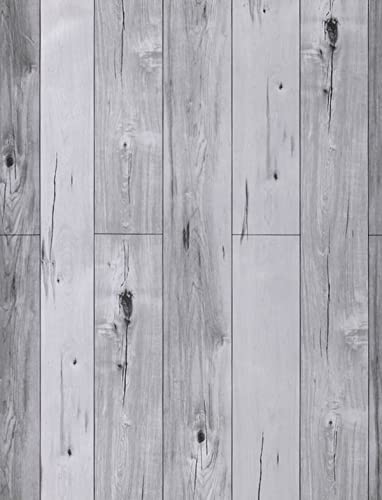 Wood Plank Wallpaper Wood Contact Paper Wood Wallpaper Stick and Peel Self Adhesive Wallpaper Removable Wallpaper Rustic Distressed Wood Con-Paper Wood Look Wallpaper Faux Vinyl Roll118''x18''