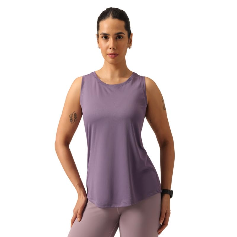 BlissClub Women's Polyester Comfort Fit Cloudflex Tank | Weightless Comfort All Day Long | Sleeveless Design | Feels Like Second Skin | Flattering Fit |Insanely Lightweight |-image-22