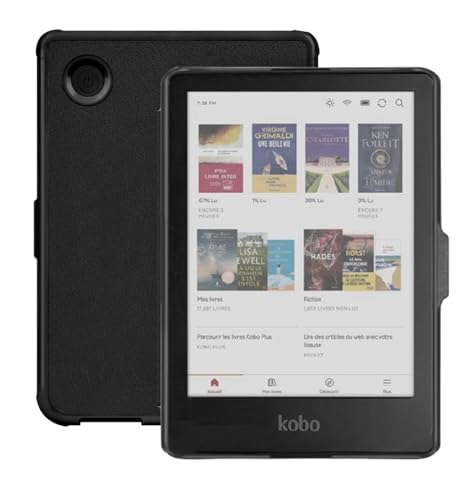 Image of Case for 6 inch Kobo Clara Colour /Clara BW /Clara 2E Premium PU Leather Cover for Kono Clara 2E Case /Clara Colour Case /Clara BW Case