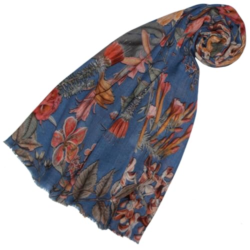 LORENZO CANA Pashmina Pour L´homme - écharpe De 100% Soie Avec Les