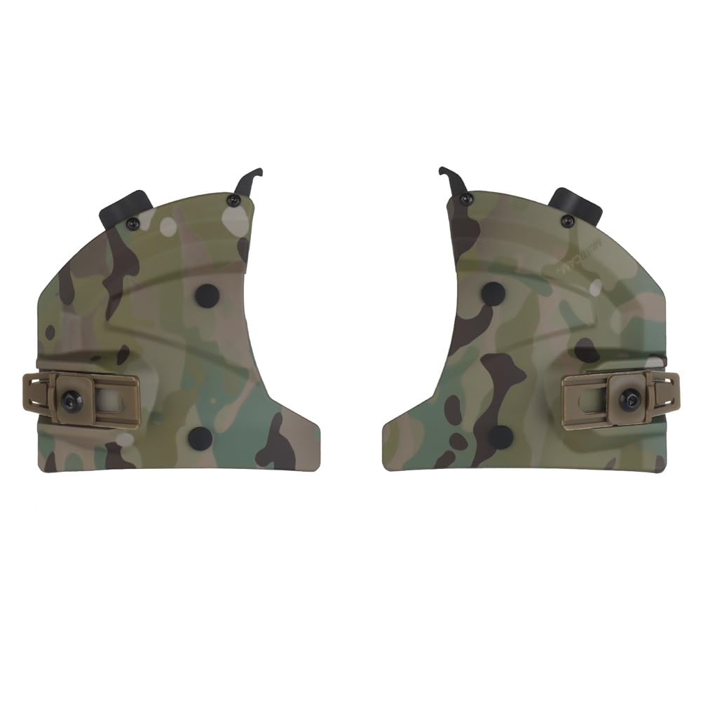 Copertura Laterale For Orecchio Del Casco Tattico Wendy, Accessorio For Guida For Caschi Veloci For Giochi Di Sopravvivenza BBS Paintball CS Cosplay
