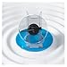 12CM Mini 3D Desktop Fan Screen Hologram Advertising Machine Projector Light Screen Holographic Battery Operated