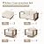 SUNSHINE VALLEY 7 Pieces Patio Furniture Set with 10" Thick Cushions