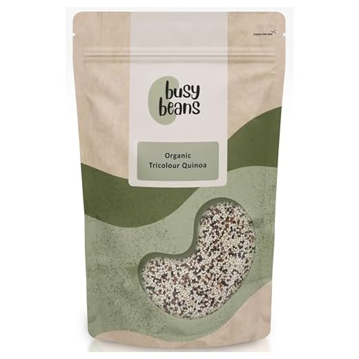Busy Beans Organic Tricolour Quinoa 5kg