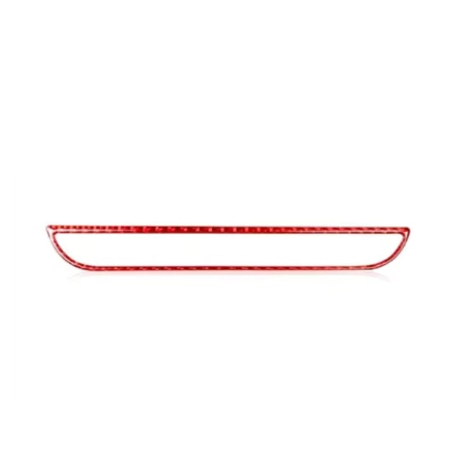 QBKGMEWCA Red Car Center Console Panel Cover Trim Strips Sticker Compatible for Mazda CX-5 Carbon Fiber Interior Accessories(Type1)