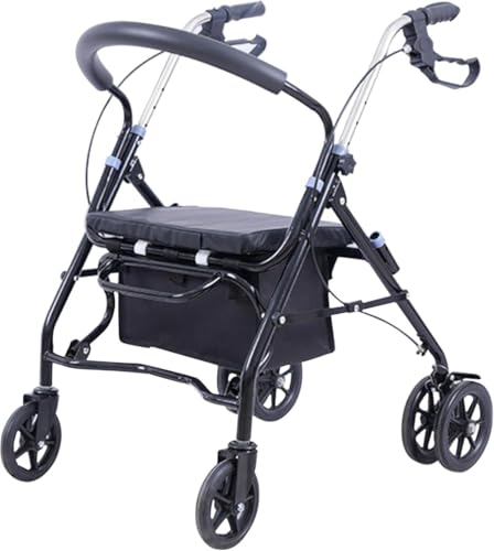 LumingLight���s�⏕�� ��� �܂肽���ݕ��s�� �艟���� ���s�� ����җp ���� ���O �ω׏d100kg 4�i�K �������߉� ���p�i �L���X�^�[�t�� ���ȕt�� ���[�o�X�P�b�g�t�� (L,���F�V���b�s���O�o�b�O�^�C�v)