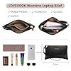 LOVEVOOK Laptop Handtasche Damen 15,6 Zoll, PU Leder 2 in 1 Crossbody Tote Bag Handbag, Groß Business Shopper Tasche Arbeitstasche, Elegant Schultertasche Aktentasche Lehrertasche für Büro Arbeit #1