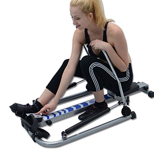 Image of Fitness Equipment Rowing Machine,Foldable Rower,Commercial Silent Rowing Machine,Indoor Hydraulic Rowing Machine,Household Multi Function Fitness Equipment Rowing Machine
