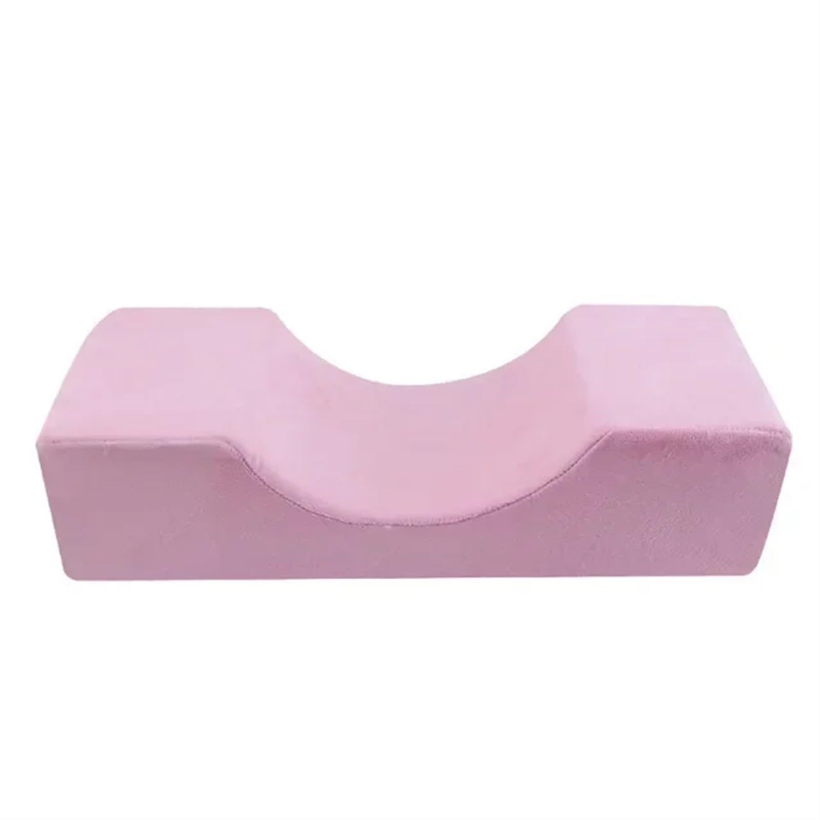 GCYEIDMA Lash Extension Pillow Professional Lash Pillow Neck Support Eyelash Soft Grafting Eyelashes Memory Foam Extension Makeup Salon(Pink Flannel)