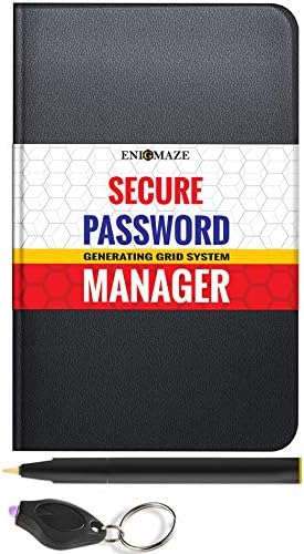 Secure Travel Password Manager Book with Alphabetical Tabs Office Product – Organizer