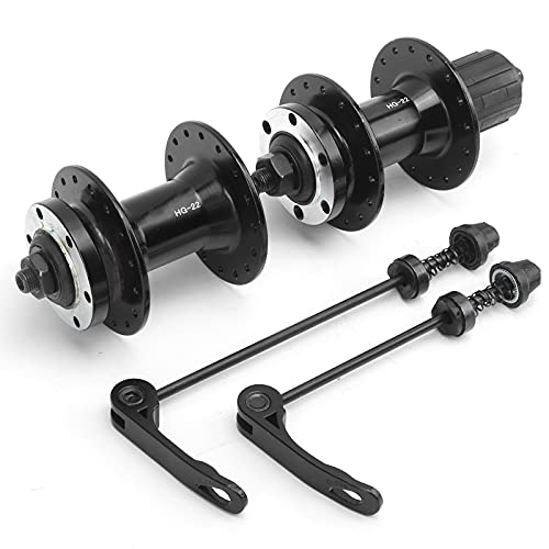 Culnflun 32 HOJOS Cassette Cassette de Bicicleta de montaña Cosco Trasero Trasero Flexible Disc Breen Rodeing Fulte Part Durable Aluminio Aluminio Negro 32 Hoyos para entusiastas