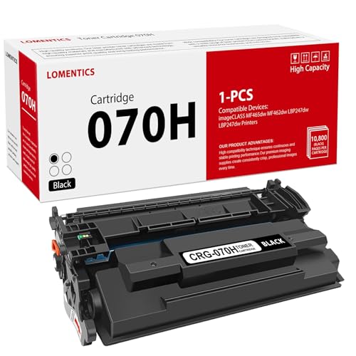 Cartouche de toner 070H noir haute capacité pour imageCLASS MF465dw