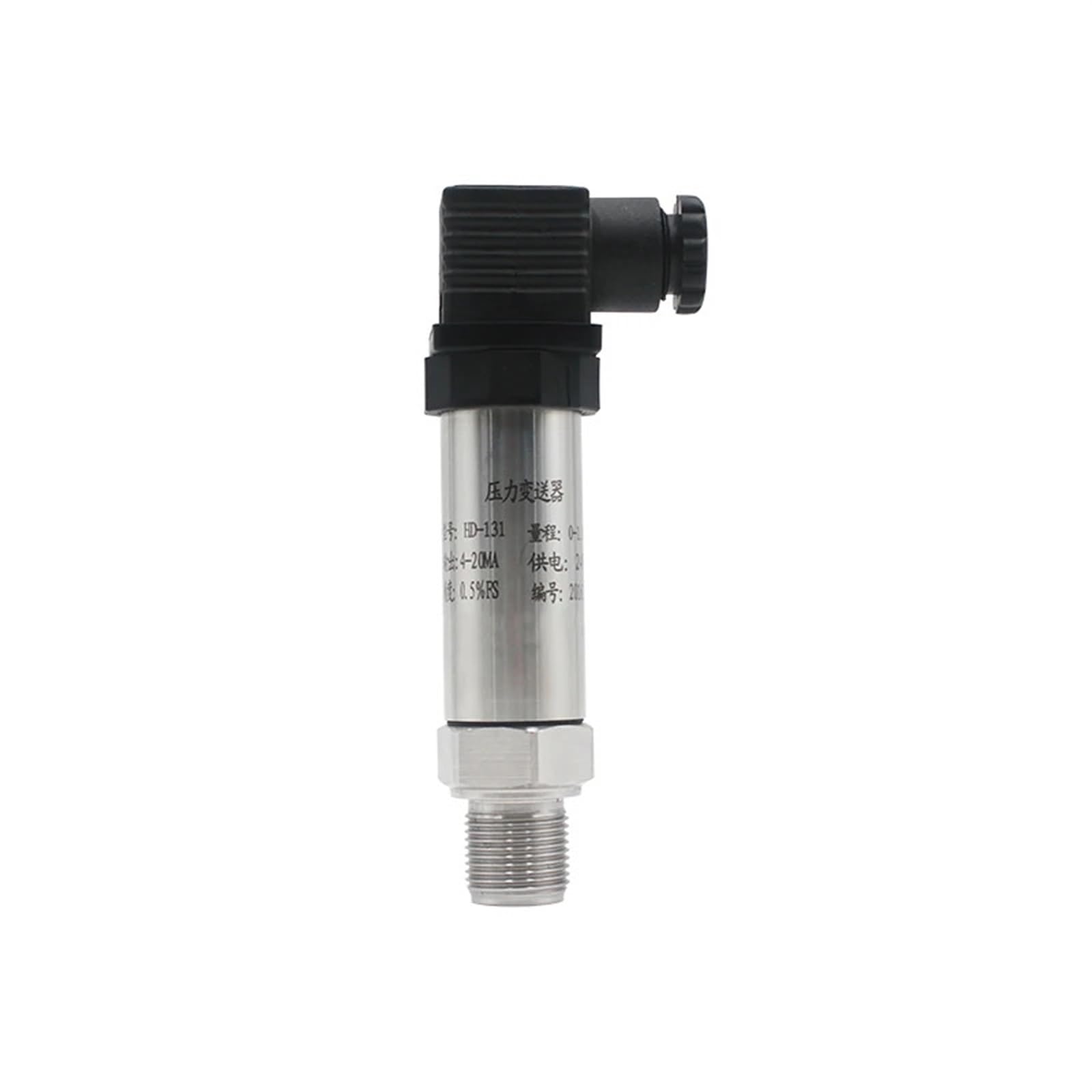 Pressure Sensor Transducer Transmitter for Water Oil Fuel Gas Air 1/4NPT 0-16Bar/0-10Bar/25Bar Hydraulic Pressure Transmitter Sensor(Out0.5-4.5V 5VPower,0-250bar)