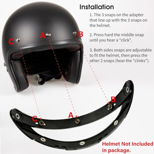 Adaptador facial para casco 12 Imagen adicional