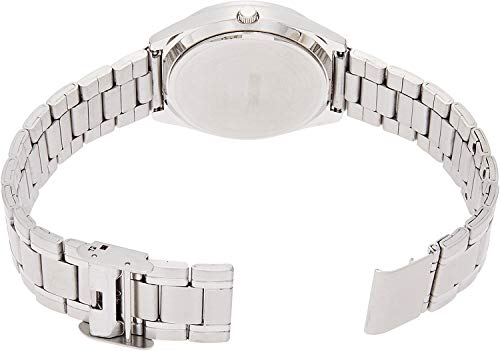 Citizen Q&Q D024 Men's Watch, Analog, Waterproof, Date Metal Band, Black, Watch - Image 3