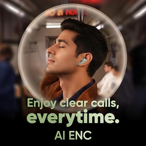 Mivi DuoPods Echo Green Earbuds Sage Green - Image 5