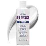 STRATUS PHARMACEUTICALS Urea 10% Lotion Cream for Extremely Dry, Rough and Scaly Skin, Intense Moisturizer and Gentle Exfoliator for Hands, Feet, Elbows and Knees Inc, 8 oz