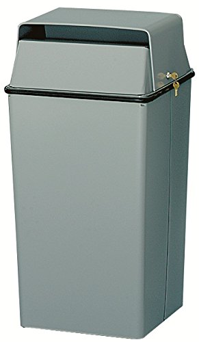 Ergode 008LSL-VV Waste Containers | Securely Store Confidential Waste | Lock & Key System | Durable Steel Construction | Optional Rigid Plastic Liner | Long-Lasting Performance