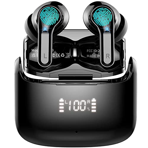 Wireless Earbuds, 2026 Bluetooth 5.4 Headphones NEW Ear Buds 40H...
