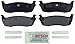 Bosch BE711H Blue Disc Brake Pad Set with Hardware for Select Ford Expedition, F-150, F-250; and Lincoln Blackwood, Navigator, Town Car - REAR