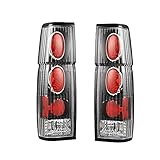 ROXX Tail Lights for 1986-1994 Nissan Hardbody D21 SE and 1986-1989 1994 Nissan Hardbody D21 XE, Taillights Assembly for 1995-1997 Nissan Pickup SE XE, Pickup Rear Lights Replacement Pair (Smoked)