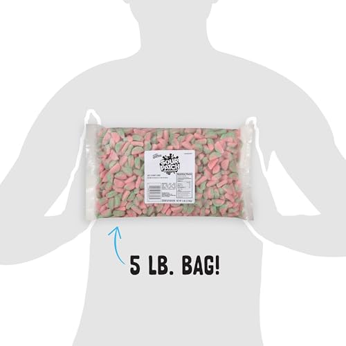Sour Patch Soft & Chewy Candy, Watermelon, 5lb Bag