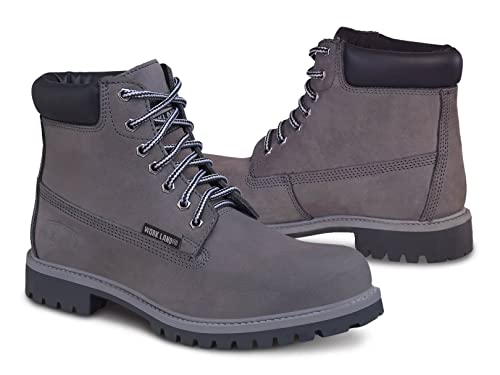 WORKLAND 77611 Casual Boots for Men - Lightweight Lace-up Hiking Shoes for Men - Slip Resistant Soft Toe Leather Boots for Men - Work Boots for Men - Botas para Hombre 6