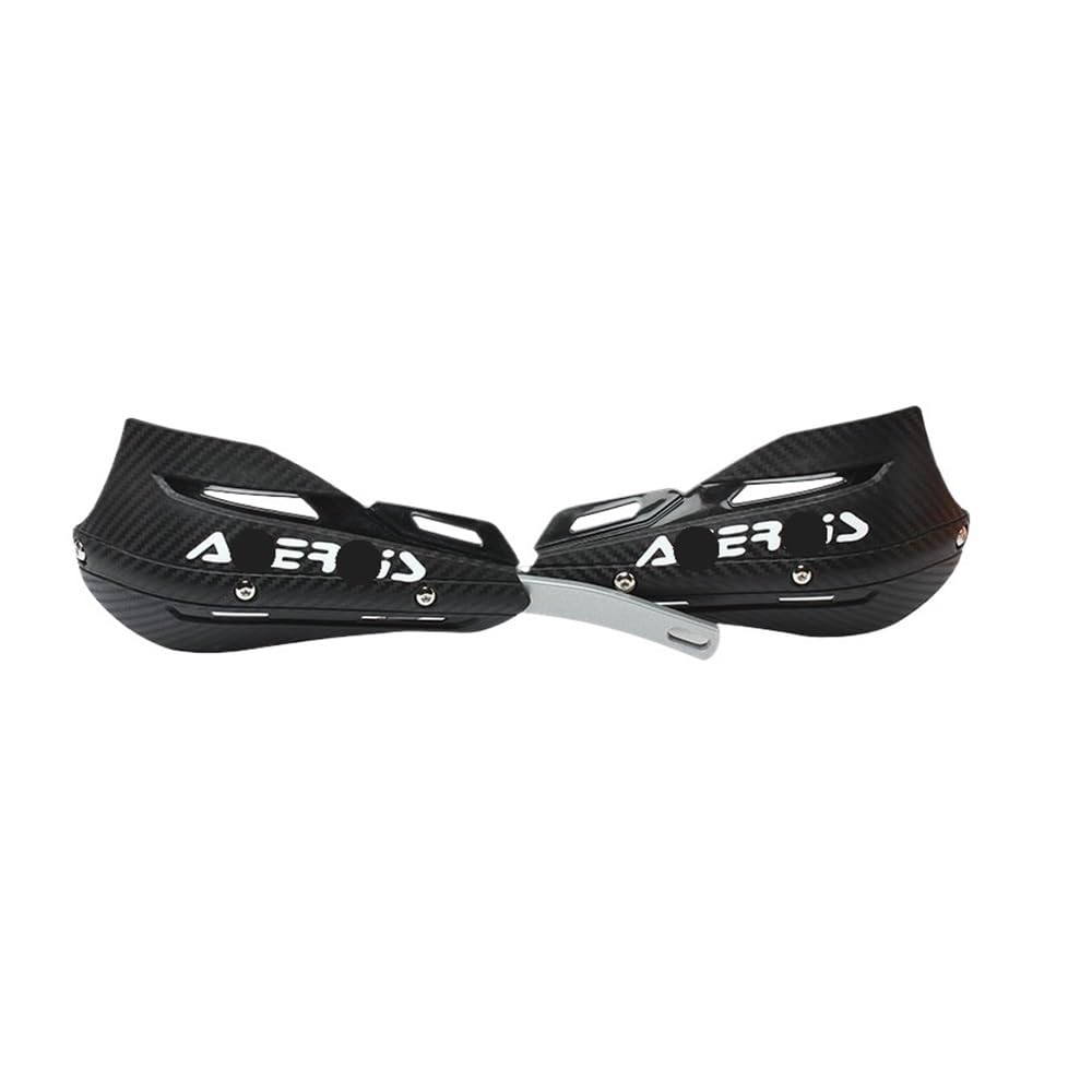 Protezione Freno Manubrio Paramani per Moto Universale da 22 Mm E 28 Mm, Kit di Montaggio per Maniglia, Paramani Adatti A Tutte Le Moto da Cross Ed Enduro.