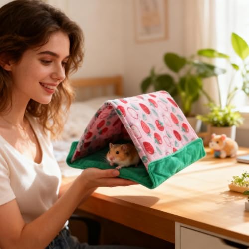 Sala de estar interior para mascotas exóticas que buscan refugio suave 3