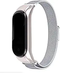 Pulseira Metal Fecho Imâ Compatível Xiaomi Mi Band 5