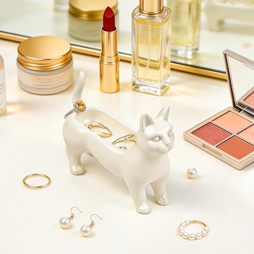 55% Off PUDDING CABIN Cat Ring Holder for Women - Image 5