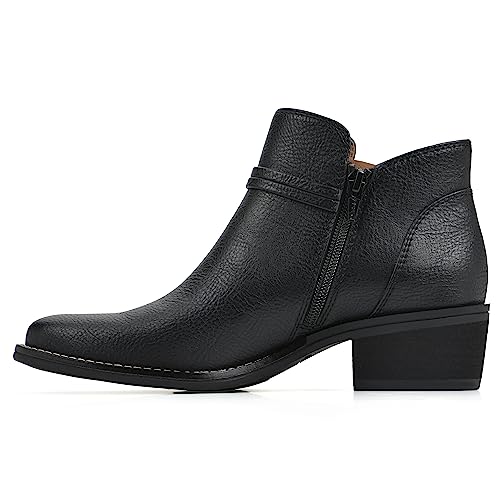 WHITE MOUNTAIN Women's Shoes Althorn Block Heel Bootie4