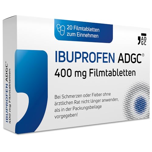 IBUPROFEN ADGC 400mg Filmtabletten 20 Stück