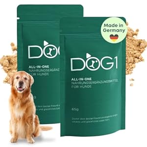 8-in-1 Nahrungsergänzungsmittel (2X) mit Vitamin B Komplex und Glucosamin, Rundumversorgung mit Bierhefe, Probiotika gegen Durchfall, Alternative zu Gelenktabletten, ca. 60 TL