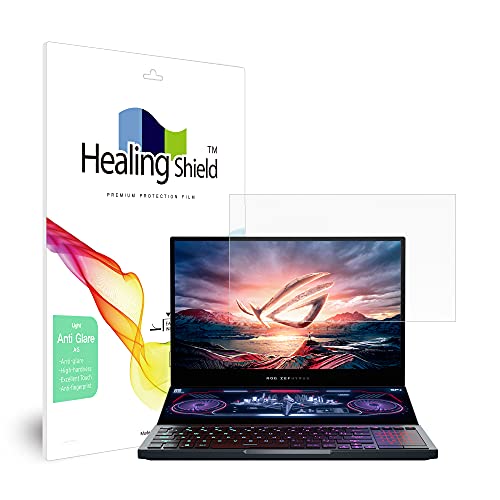Healingshield �X�L���V�[���t���ی�t�B���� Screen Protector Light Anti-Fingerprint Anti-Glare Matte Film Compatible with ASUS ROG Zephyrus Duo